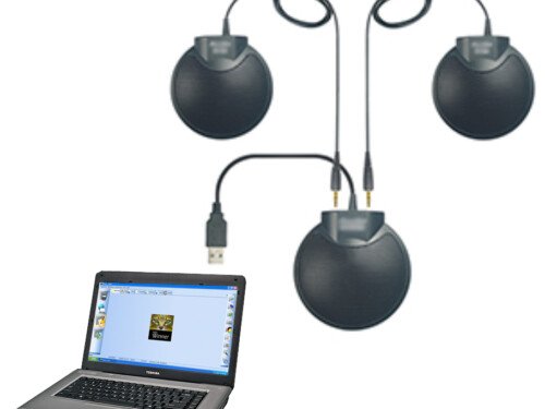 Flat Multi-Node Microphone